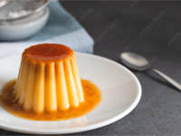 手作り豆乳プリンの写真です。