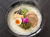 やさしい豆乳ラーメンの写真です。